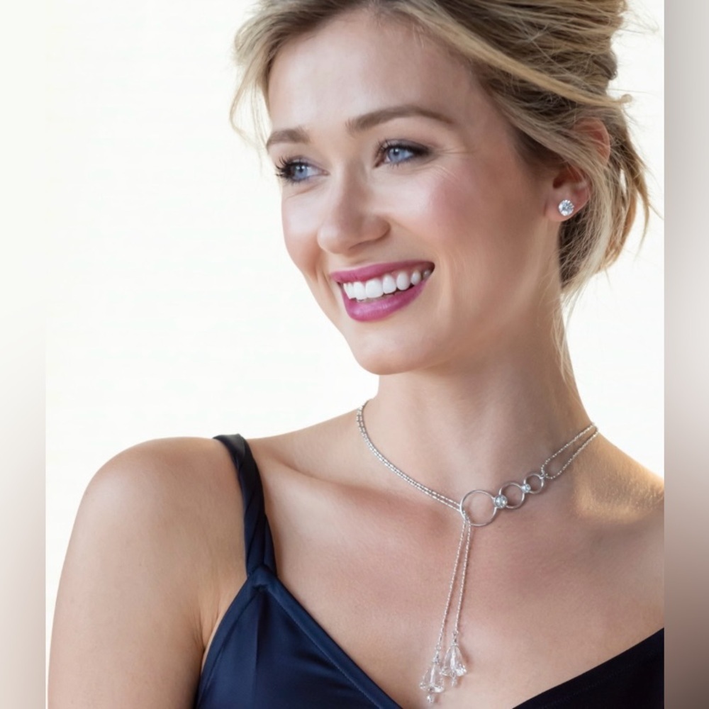 Touchstone Crystal Melody Convertible Necklace